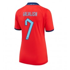 England Jack Grealish #7 Bortatröja Dam VM 2022 Korta ärmar